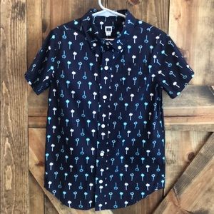 Janie and jack boys button down short sleeve